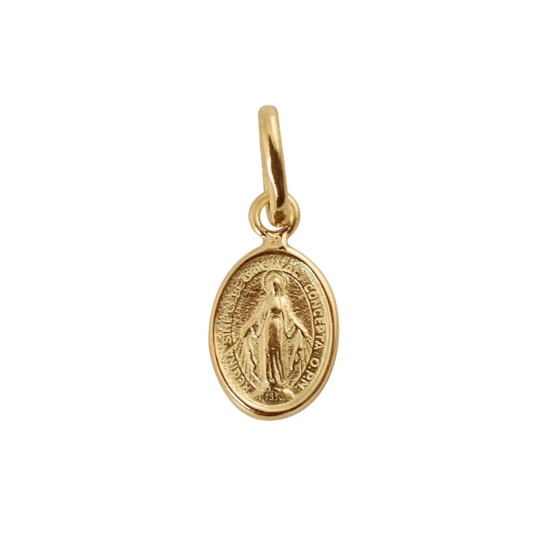 Gigi Clozeau - Pendentif Madone tout or