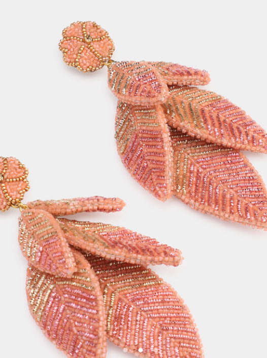 Olivia Dar - Boucles d'oreilles Leaf