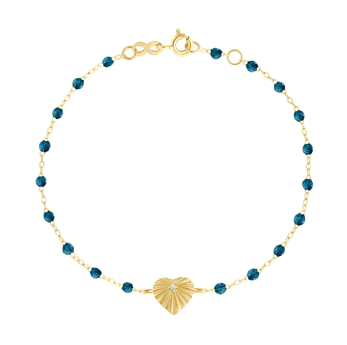 Gigi Clozeau - Bracelet jungle Cœur Lumière, diamant