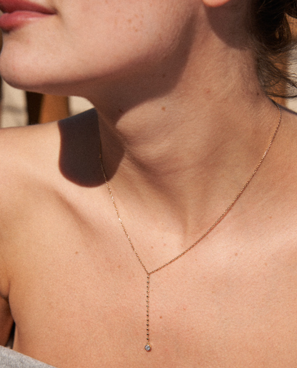 Charlet - Collier Deva Diamant Cravate