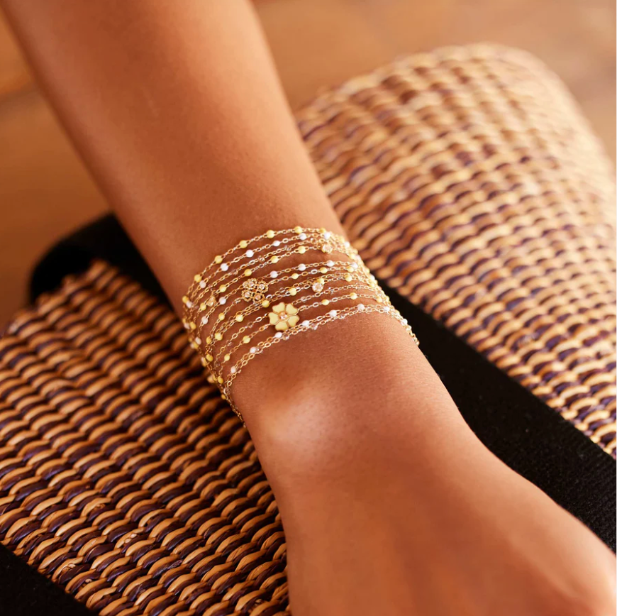 Gigi Clozeau - Bracelet Classique Gigi, OR ROSE, ADULTE, 17CM