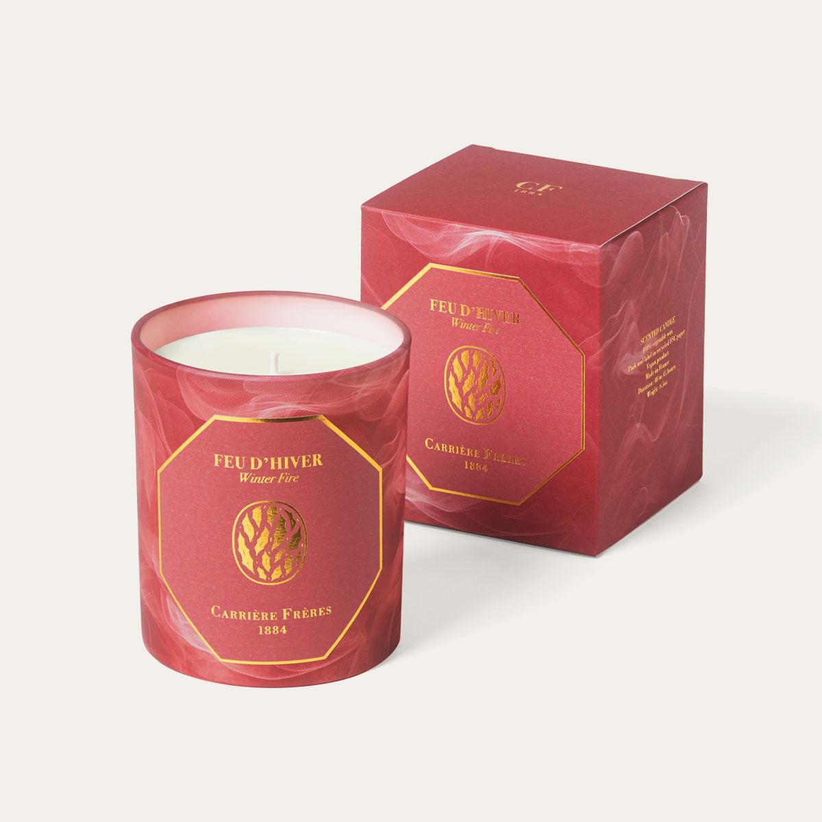 Carrière Frères - Bougie Feu d'Hiver