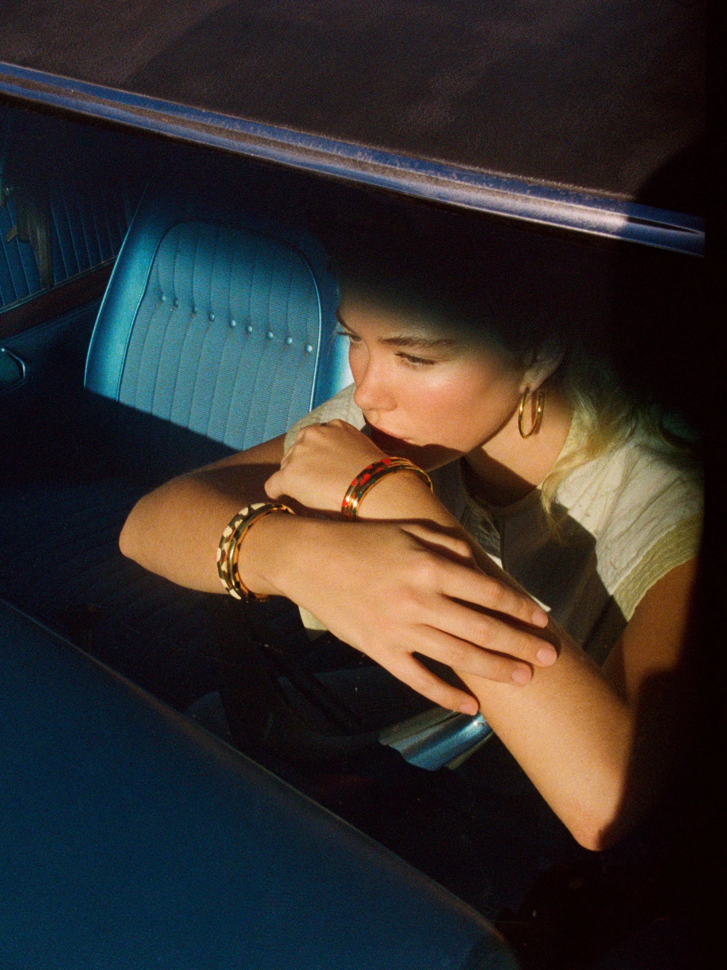 Aurélie Bidermann - Bracelet POSITANO - Cœur Corail