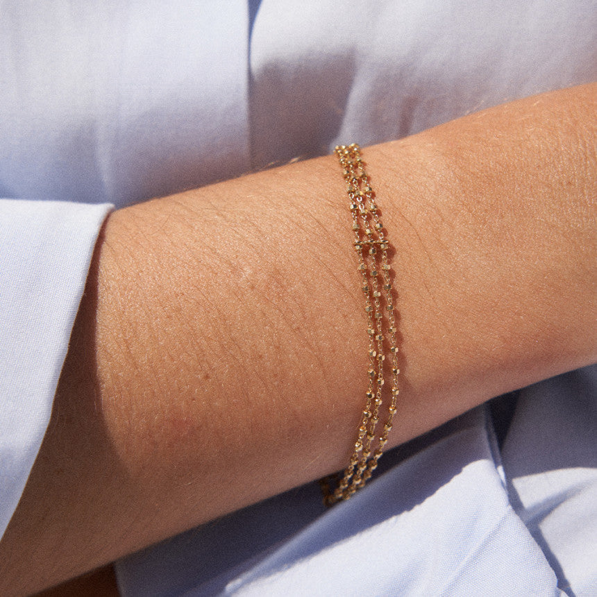 Charlet - Bracelet DIAMANTEE triple chaîne