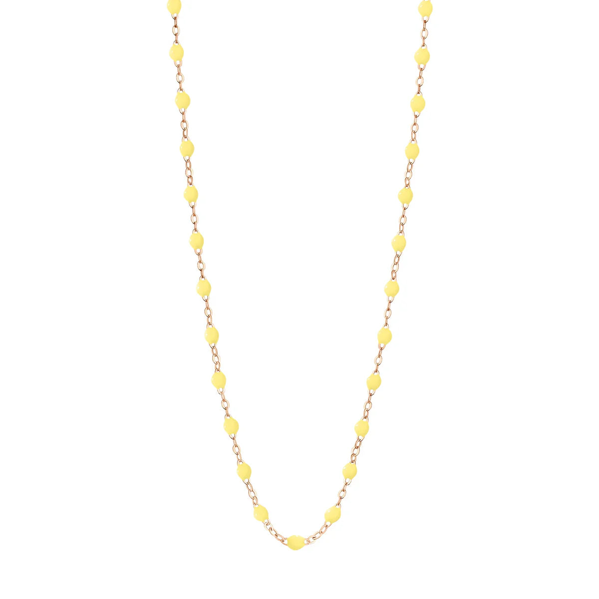 Gigi Clozeau - Collier Classique Gigi, OR ROSE, ADULTE, 42CM