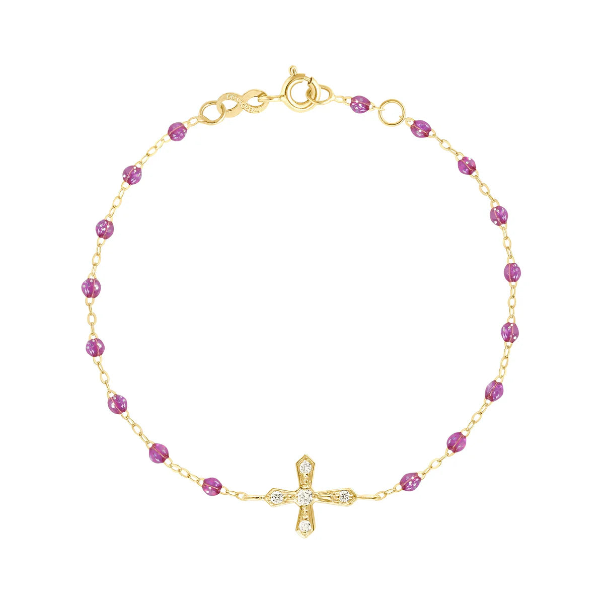 Gigi Clozeau - Bracelet croix diamants Vintage