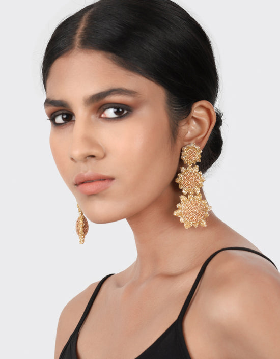 Olivia Dar - Boucles d'oreilles Sun