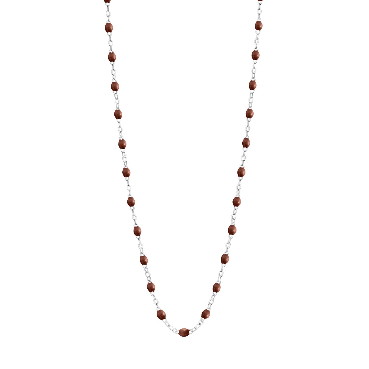 Gigi Clozeau - Collier Classique Gigi, OR GRIS, ADULTE, 42CM