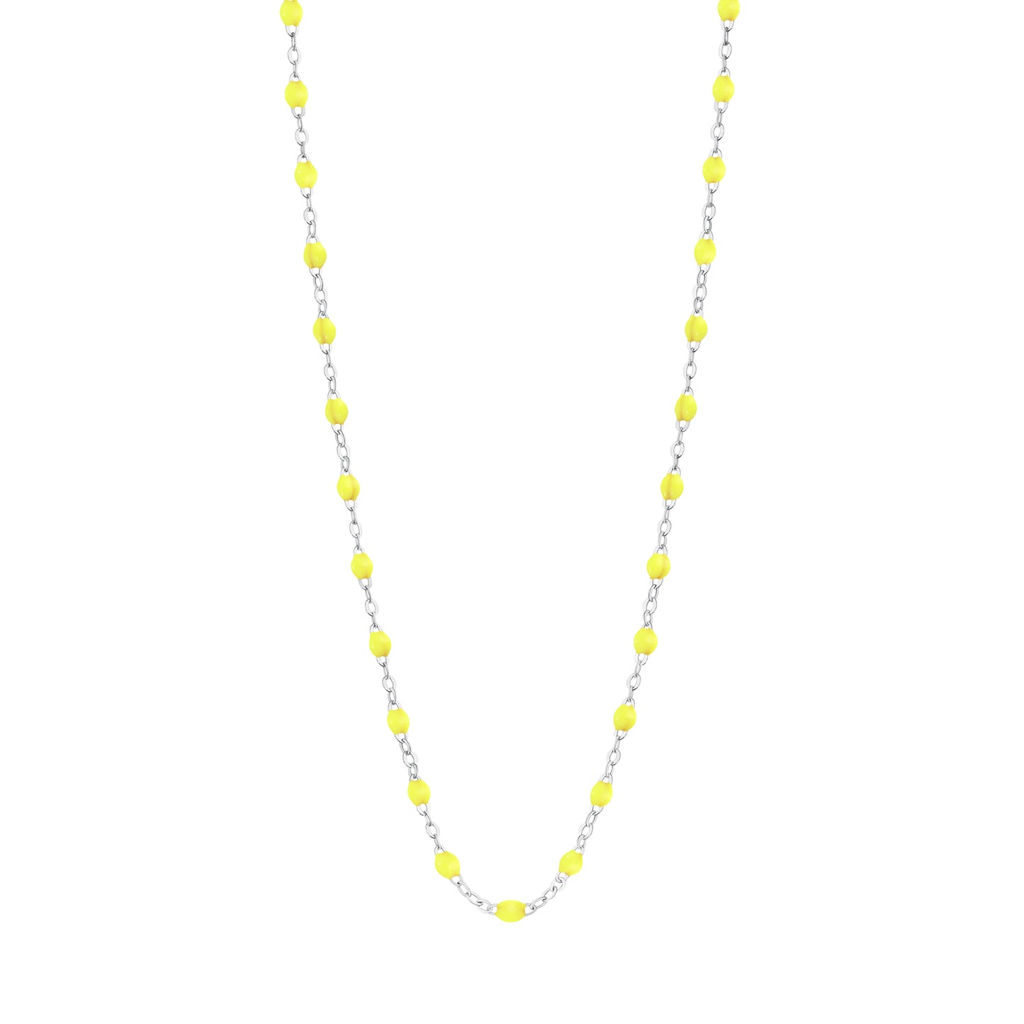 Gigi Clozeau - Collier Classique Gigi, OR GRIS, ADULTE, 42CM