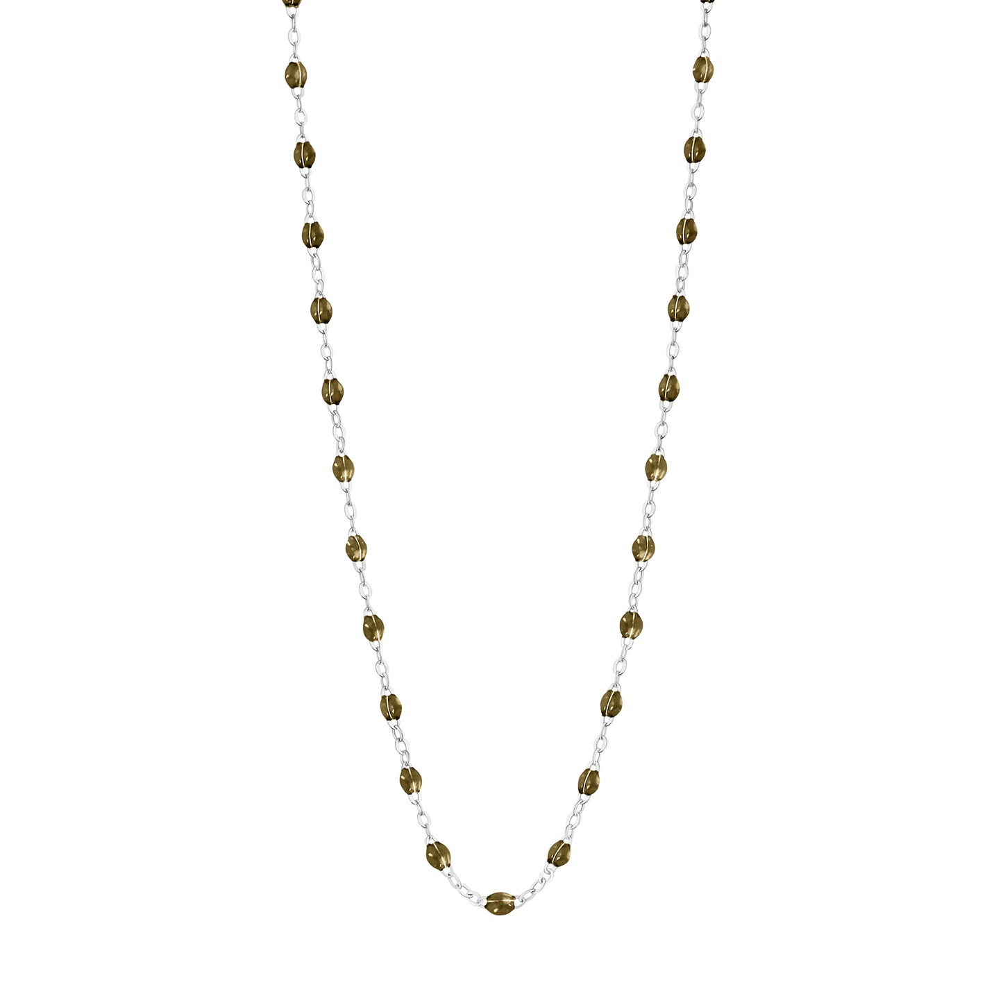 Gigi Clozeau - Collier Classique Gigi, OR GRIS, ADULTE, 42CM