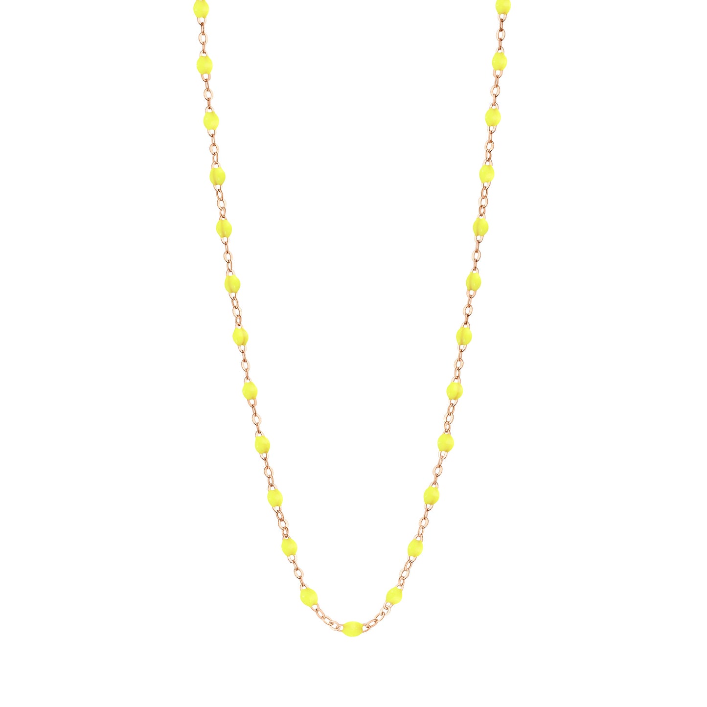 Gigi Clozeau - Collier Classique Gigi, OR ROSE, ADULTE, 42CM