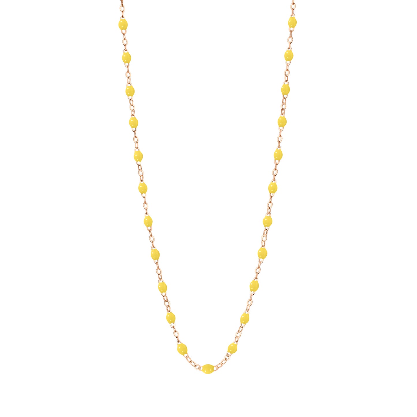 Gigi Clozeau - Collier Classique Gigi, OR ROSE, ADULTE, 42CM
