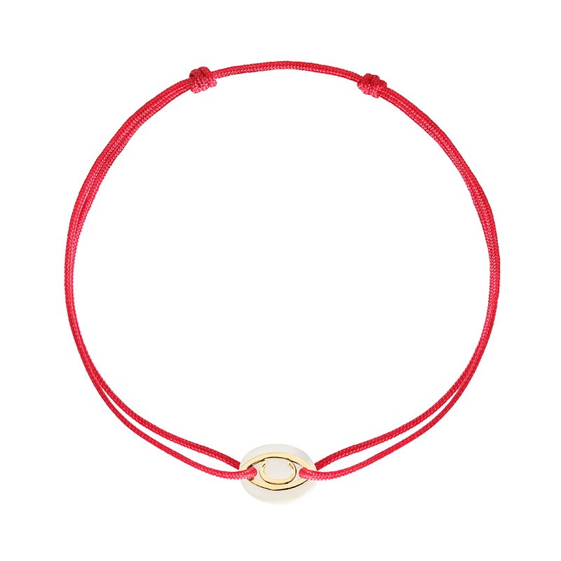 Charlet - Bracelet Médaille IRIS sur cordon