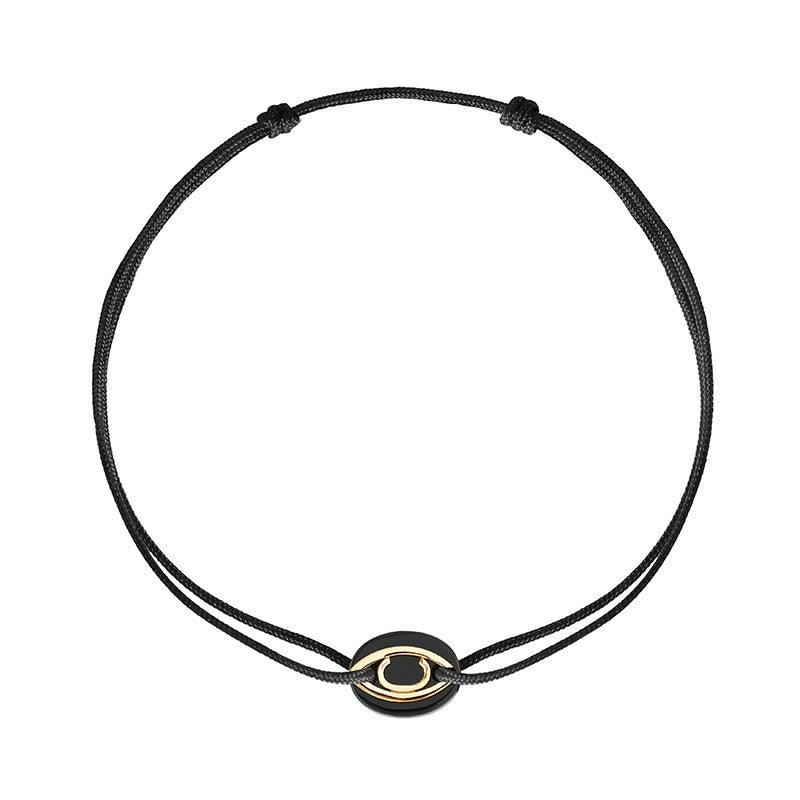 Charlet - Bracelet Médaille IRIS sur cordon