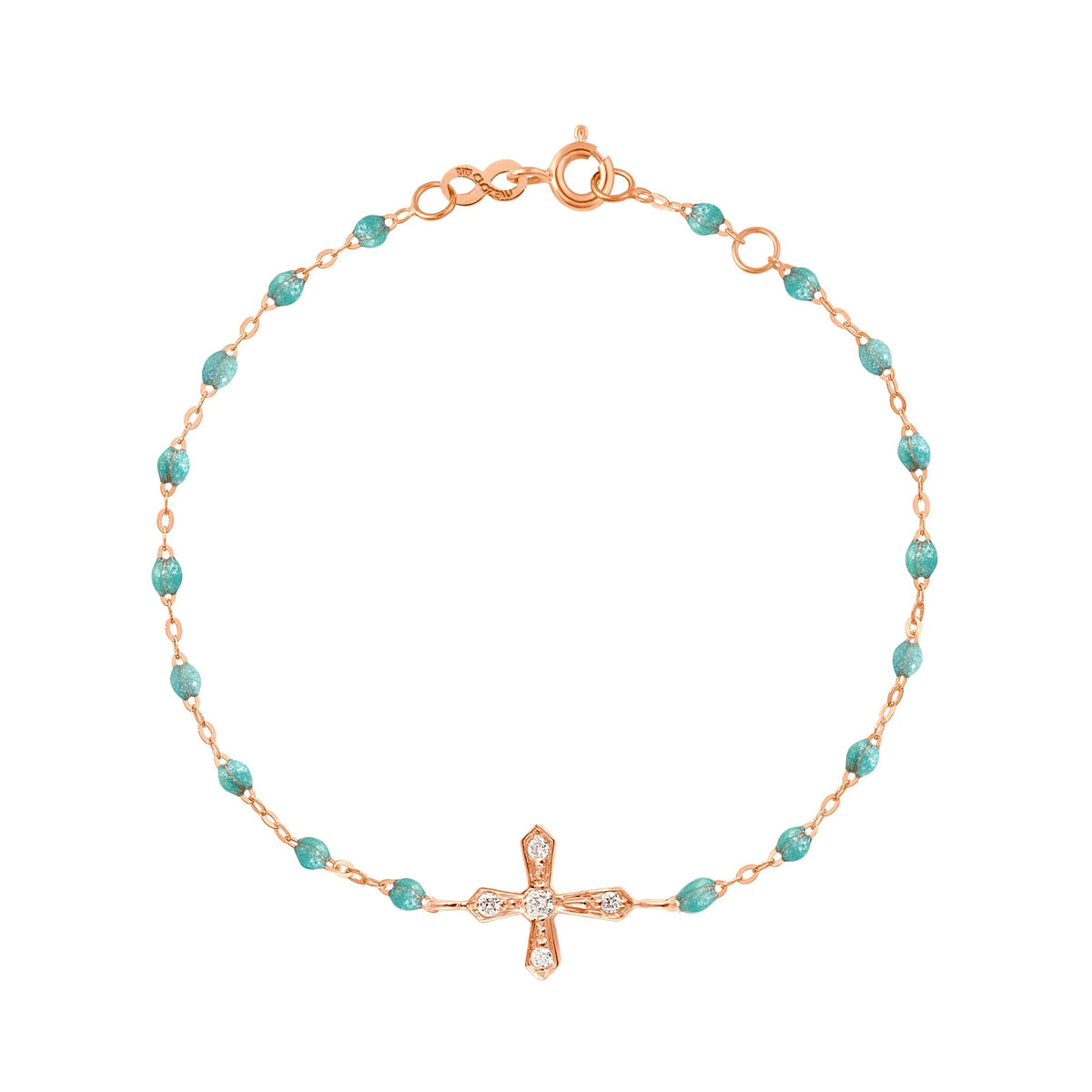 Gigi Clozeau - Bracelet croix diamants Vintage