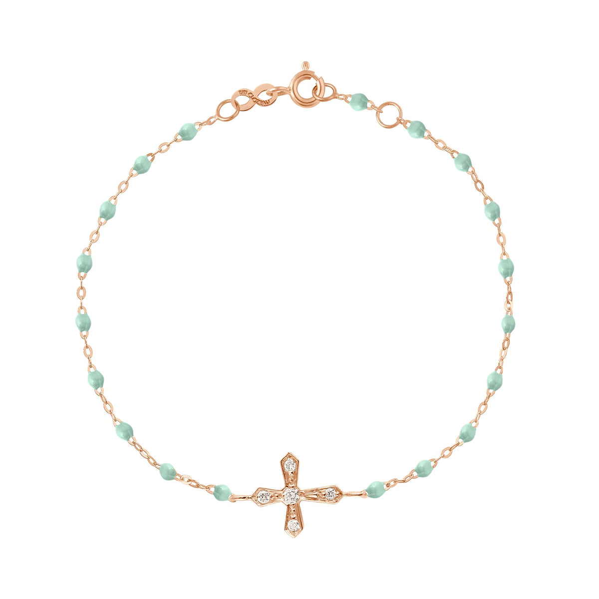 Gigi Clozeau - Bracelet croix diamants Vintage