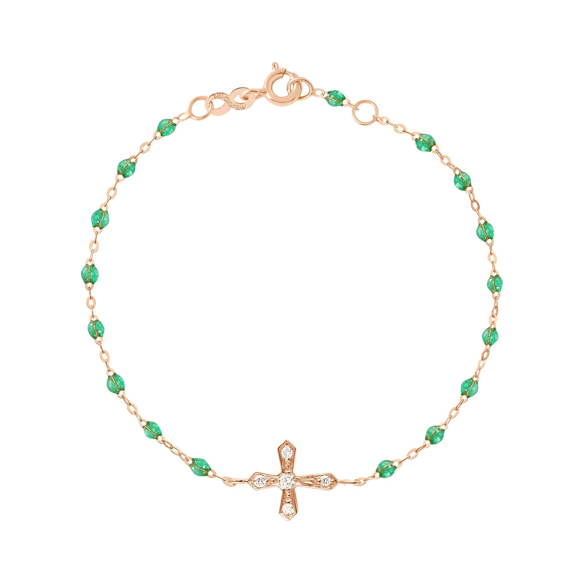 Gigi Clozeau - Bracelet croix diamants Vintage