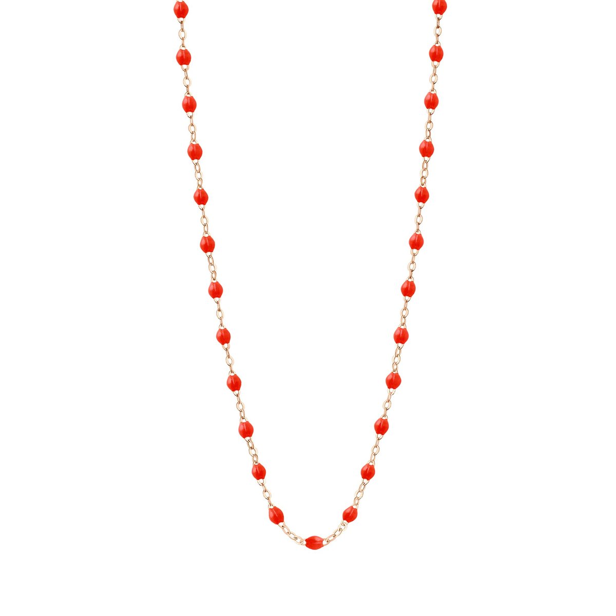 Gigi Clozeau - Collier Classique Gigi, OR ROSE, ADULTE, 42CM
