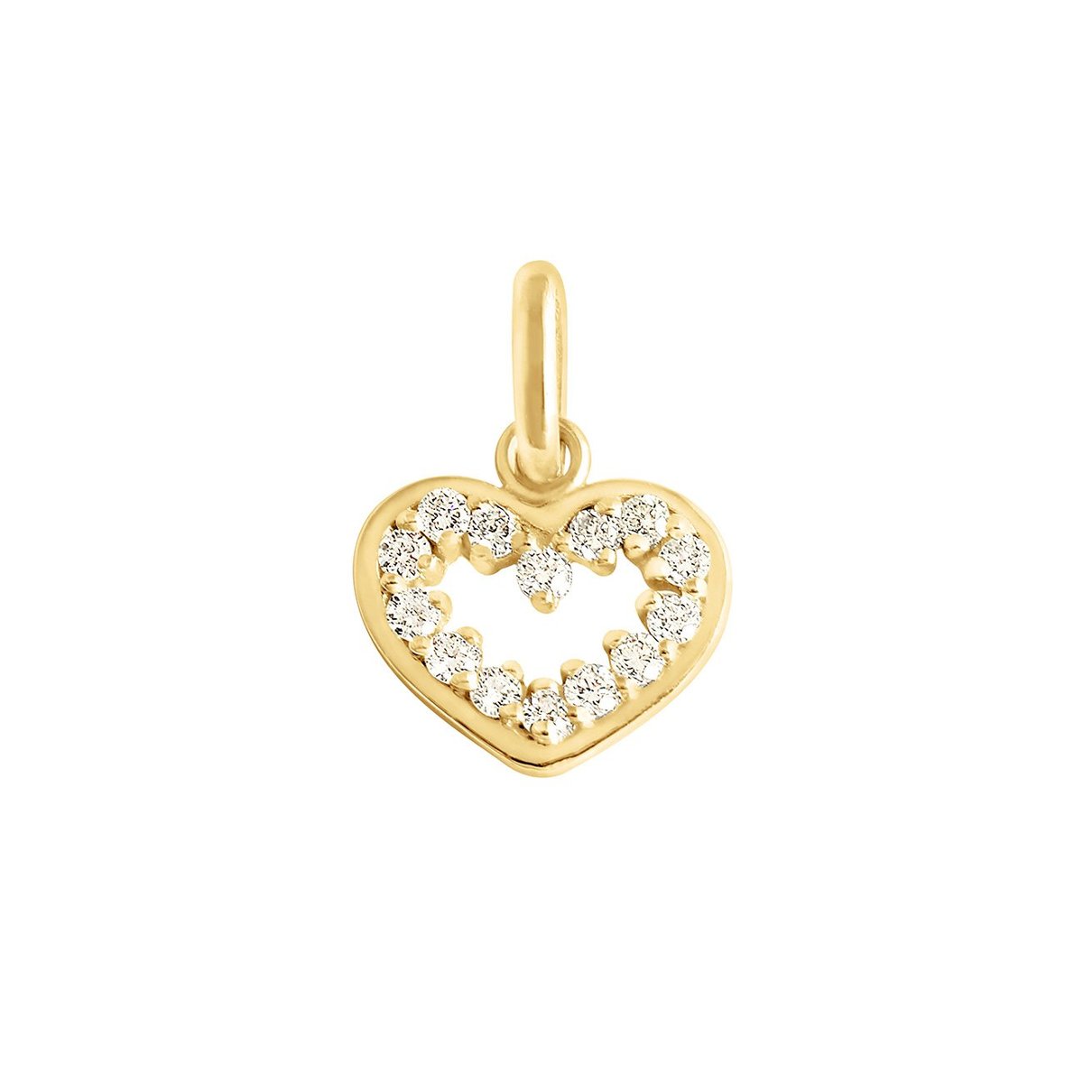 Gigi Clozeau - Pendentif Coeur Suprême Diamants