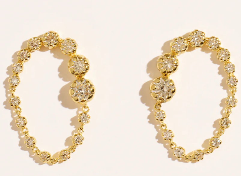 Be Maad - Boucles d'oreilles RIVE D'OR