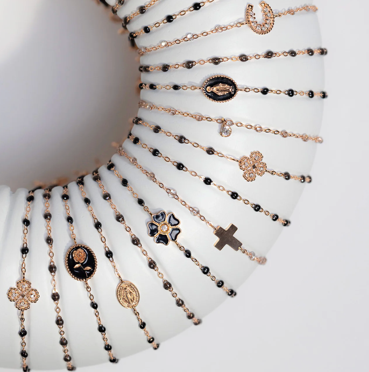 Gigi Clozeau - Bracelet Classique Gigi, OR ROSE, ADULTE, 17CM