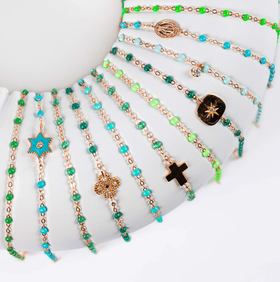 Gigi Clozeau - Bracelet Classique Gigi, OR GRIS, ADULTE, 17CM