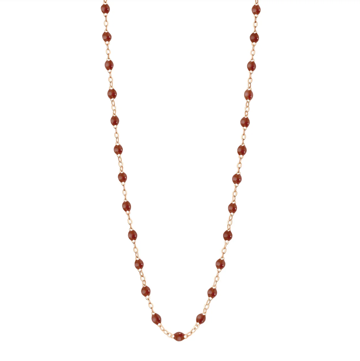 Gigi Clozeau - Collier Classique Gigi, OR ROSE, ADULTE, 42CM