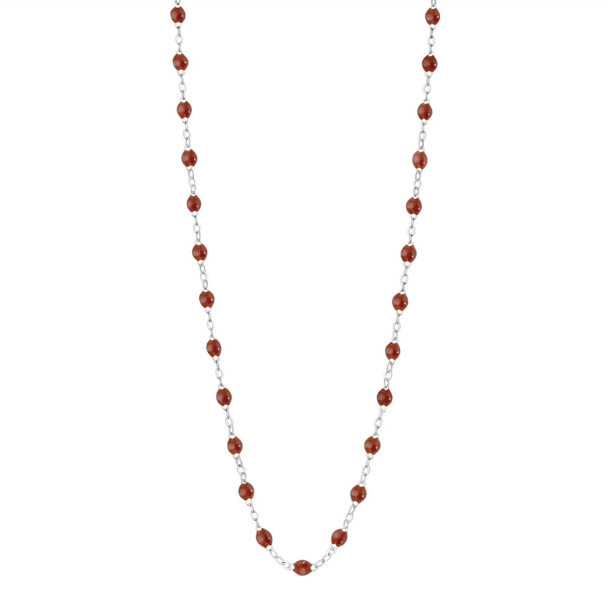 Gigi Clozeau - Collier Classique Gigi, OR GRIS, ADULTE, 42CM