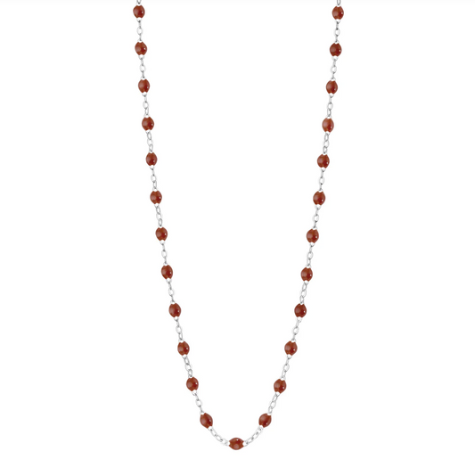 Gigi Clozeau - Collier Classique Gigi, OR GRIS, ADULTE, 42CM