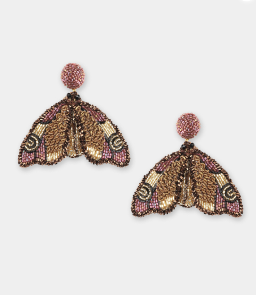 Olivia Dar - Boucles d'oreilles Moth