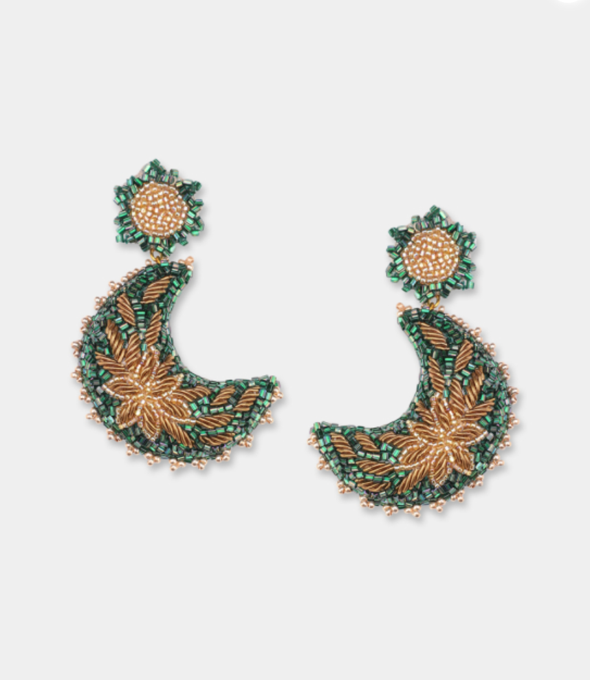 Olivia Dar - Boucles d'oreilles Moon