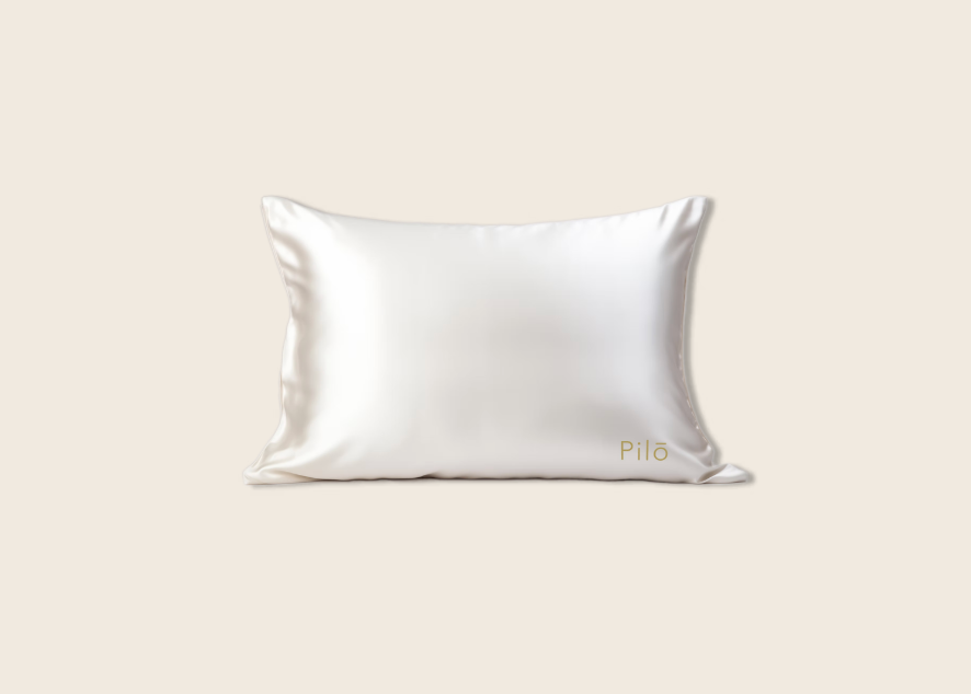 Pilō - Taie d'oreiller en soie de mûrier 50 x 75 cm