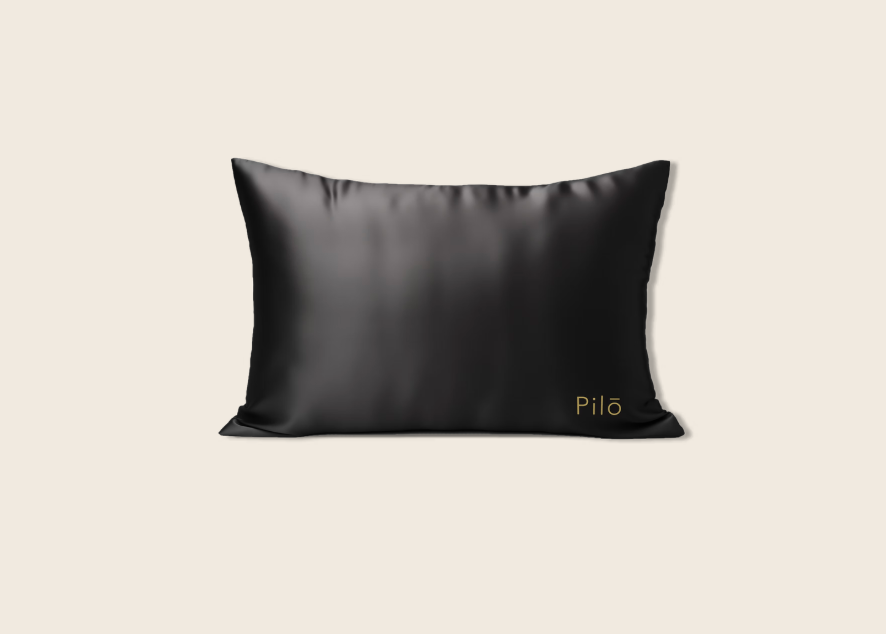 Pilō - Taie d'oreiller en soie de mûrier 50 x 75 cm