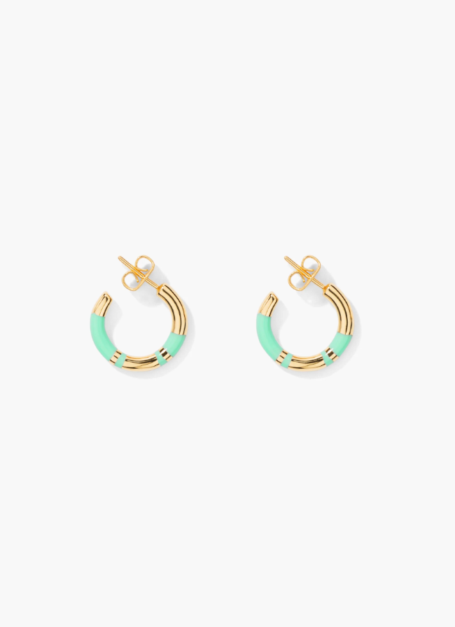 Aurélie Bidermann - Mini créoles POSITANO