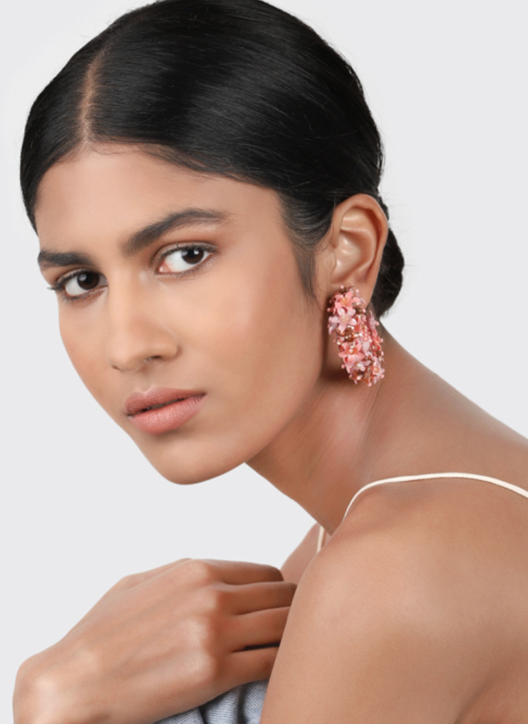 Olivia Dar - Créoles Flower Multi Small