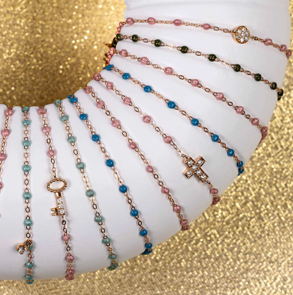 Gigi Clozeau - Bracelet croix diamants