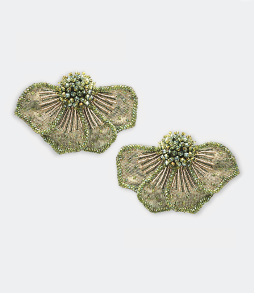 Olivia Dar - Boucles d'oreilles Peonie