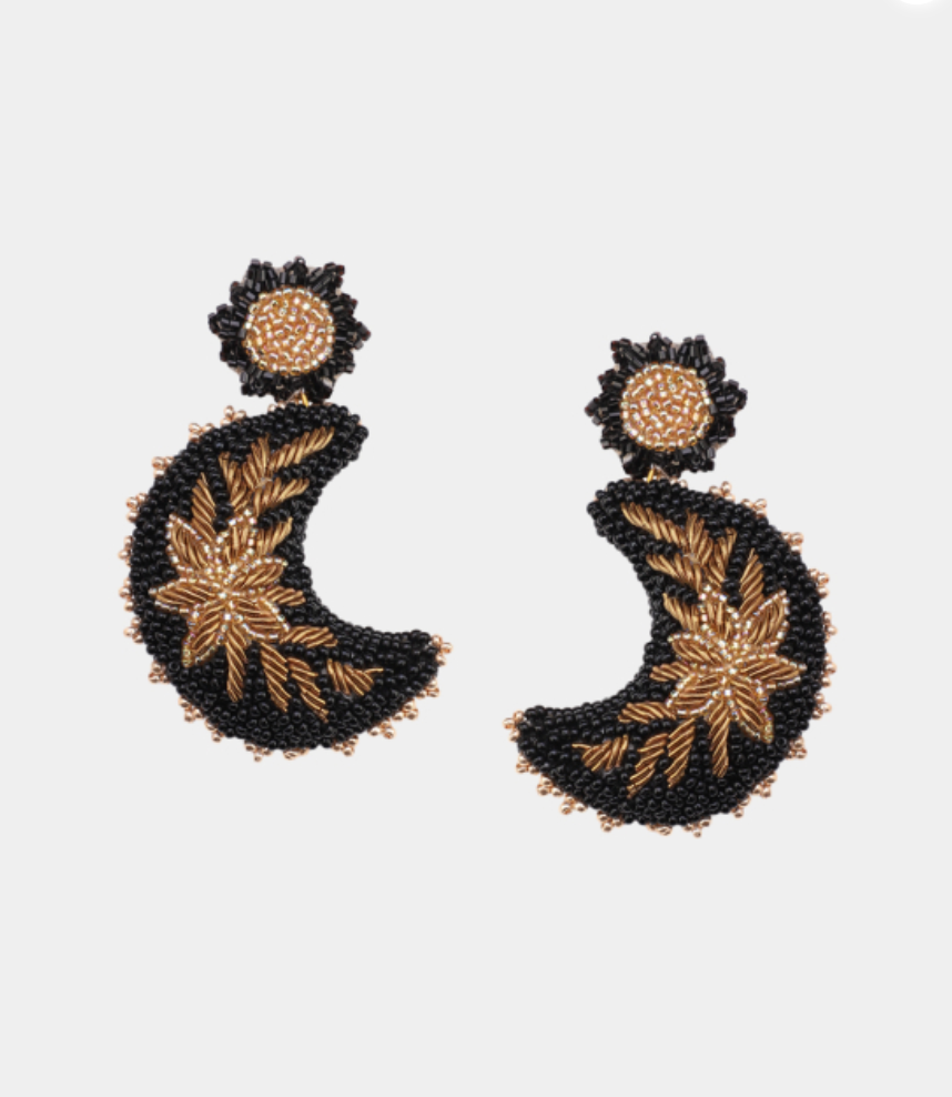 Olivia Dar - Boucles d'oreilles Moon