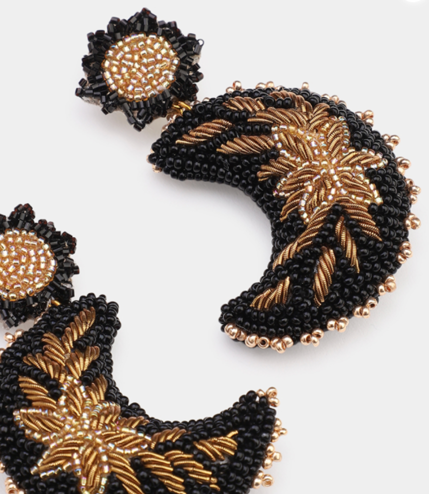 Olivia Dar - Boucles d'oreilles Moon