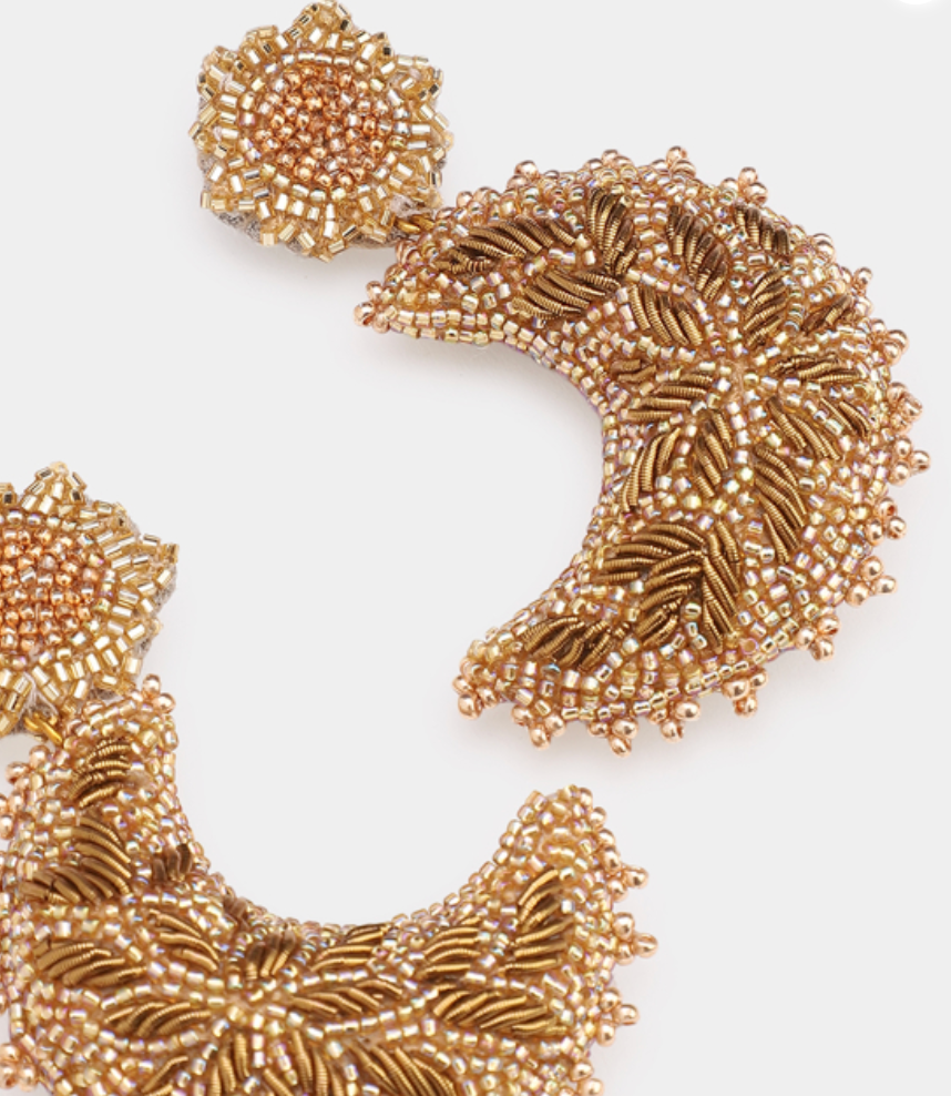 Olivia Dar - Boucles d'oreilles Moon