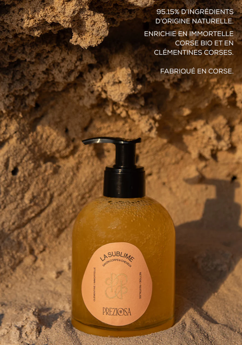 Preziosa - Savon Corps et Cheveux | La Sublime