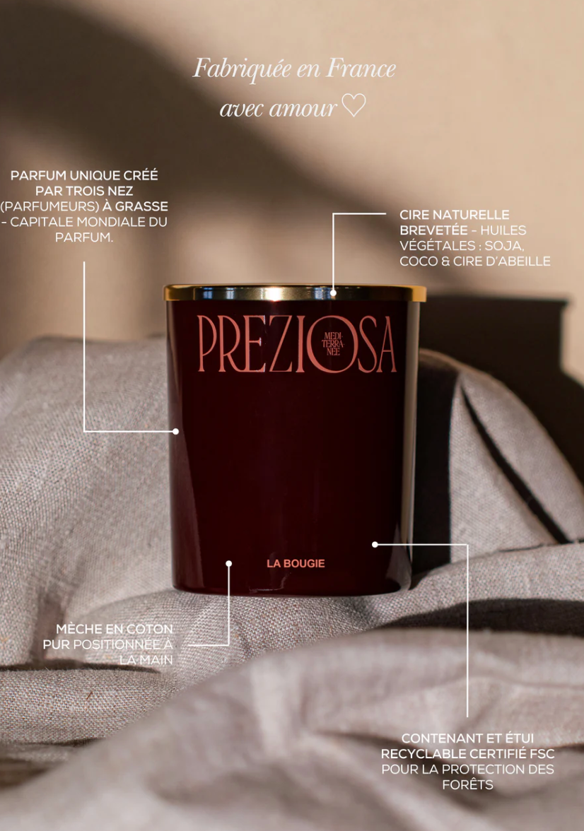 Preziosa - Bougie Immortelle Forever