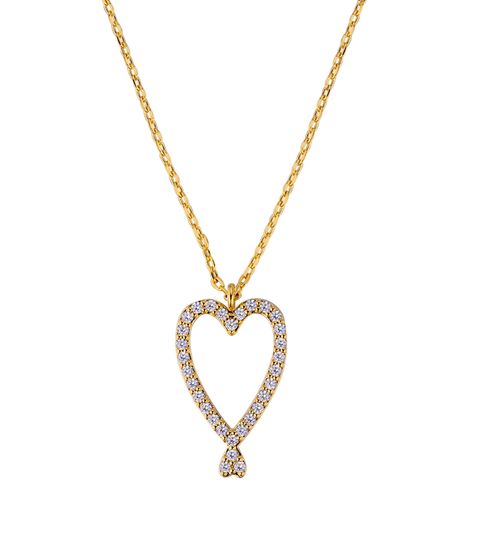 Mya Bay - Collier Twin Heart
