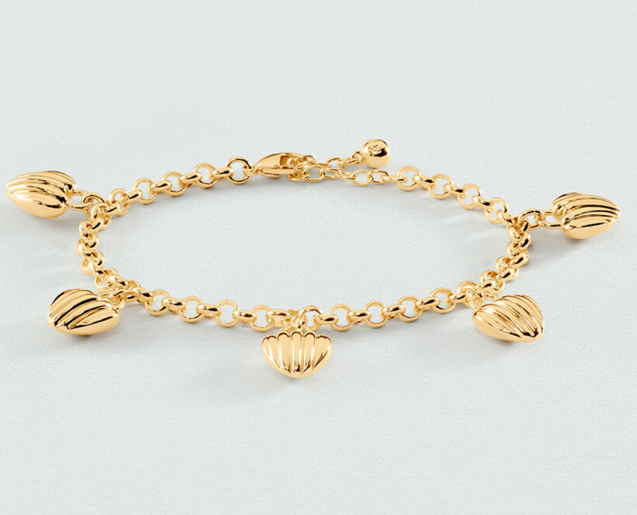 Agatha - Bracelet souple sacré cœur