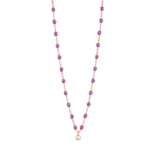 Gigi Clozeau - Collier Classique Gigi, OR ROSE, OR JAUNE ADULTE, 42CM - PUCE