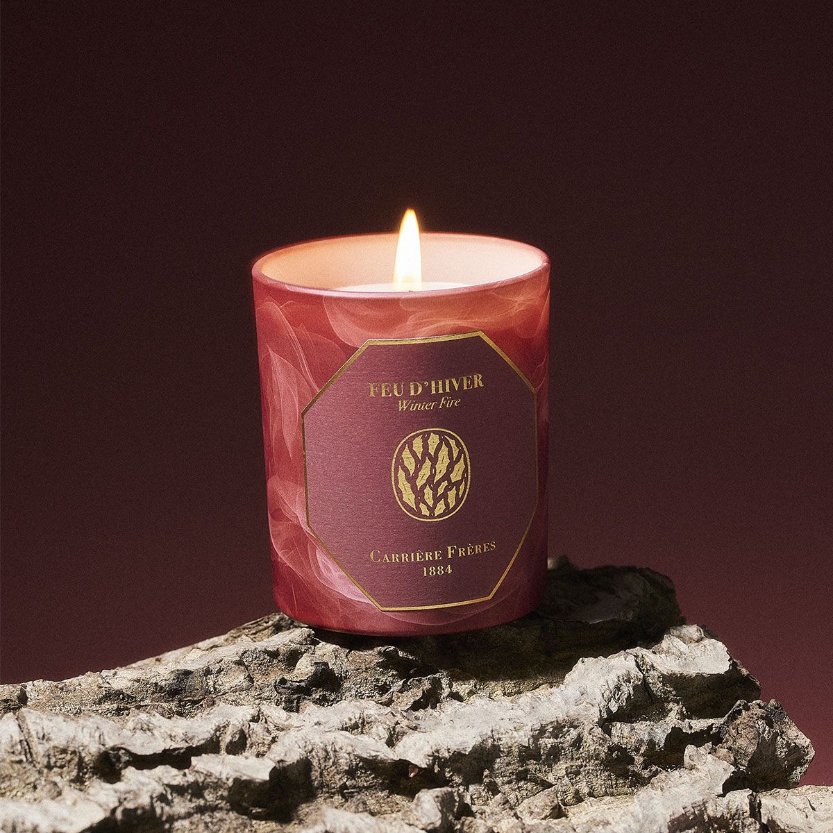Carrière Frères - Bougie Feu d'Hiver
