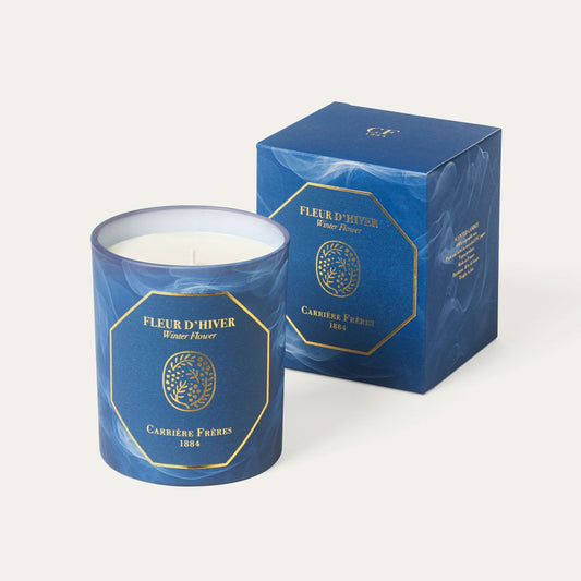 Carrière Frères - Bougie Fleur d'Hiver