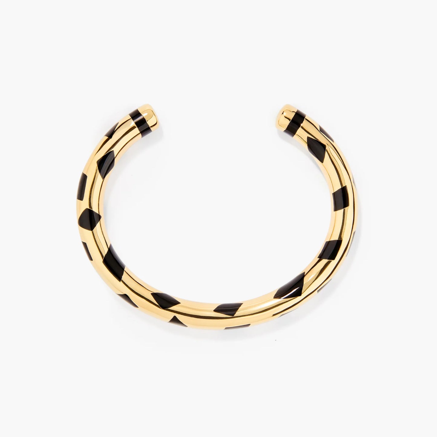 Aurélie Bidermann - Bracelet POSITANO - Carreaux Noirs