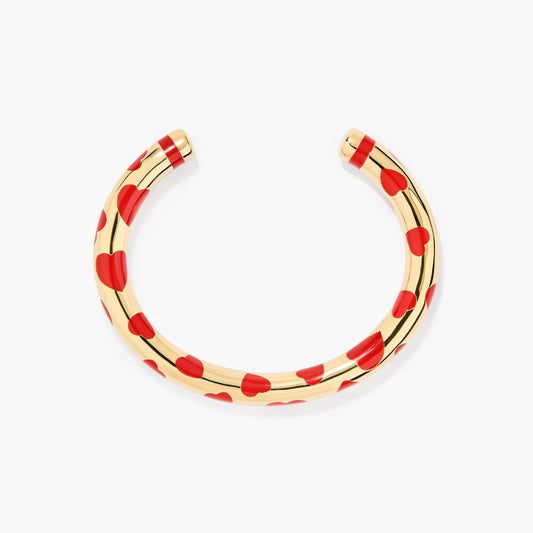 Aurélie Bidermann - Bracelet POSITANO - Cœur Corail