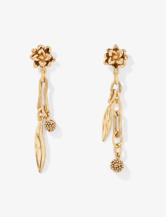 Aurélie Bidermann - Boucles d'oreilles Pendantes ANTHOS
